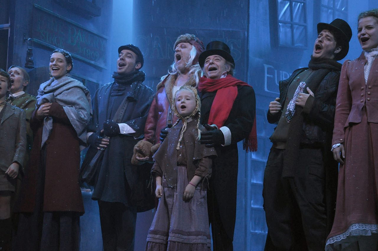 Le Noël de M. Scrooge de Thierry Debroux, spectacle de fin d’année au