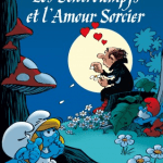 les schtroumpfs et l’amour sorcier couverture