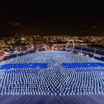 Global Smurfs Day Celebration, Marina Bay Sands, Singapore