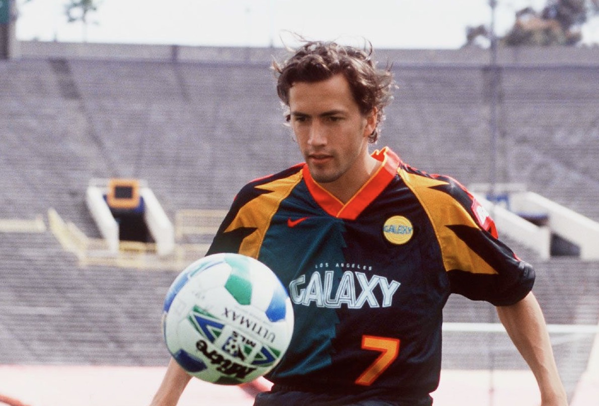 Andrew Shue, LA Galaxy, 1996  Major league soccer, League, Soccer