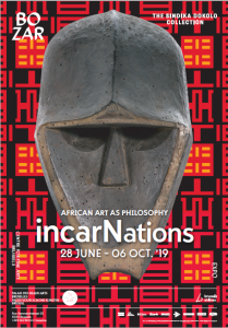 Affiche de l'expo IncarNations (BOZAR, 2019)