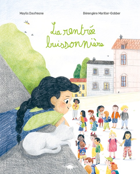 Couverture du livre pour enfants « La rentrée buissonnière » (le diplodocus, 2024)