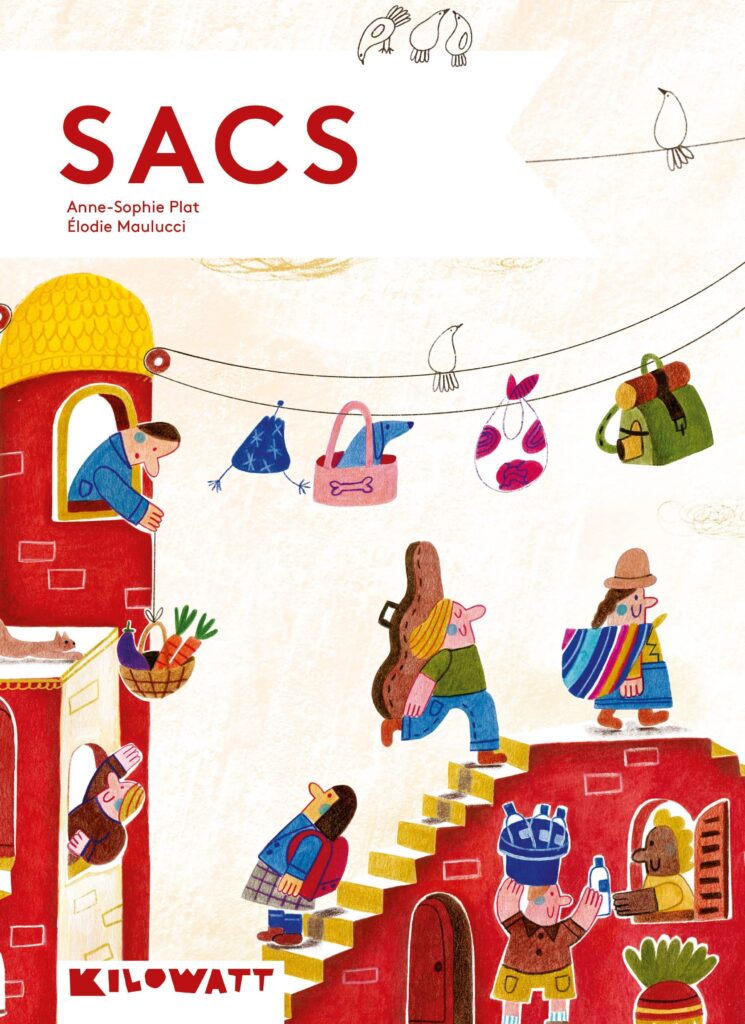 Couverture du livre pour enfants « Sacs » (Kilowatt, 2024)