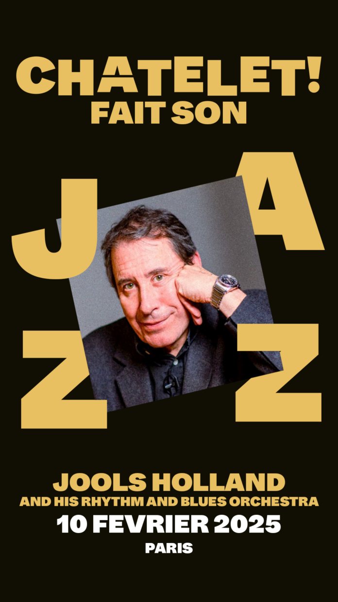 Jools Holland en concert au Théâtre du Chatelet le 10/02/2025