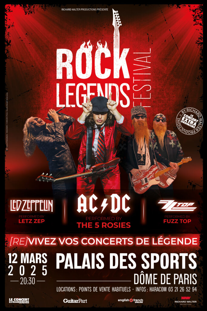 ROCK LEGENDS FESTIVAL - Mars 2025