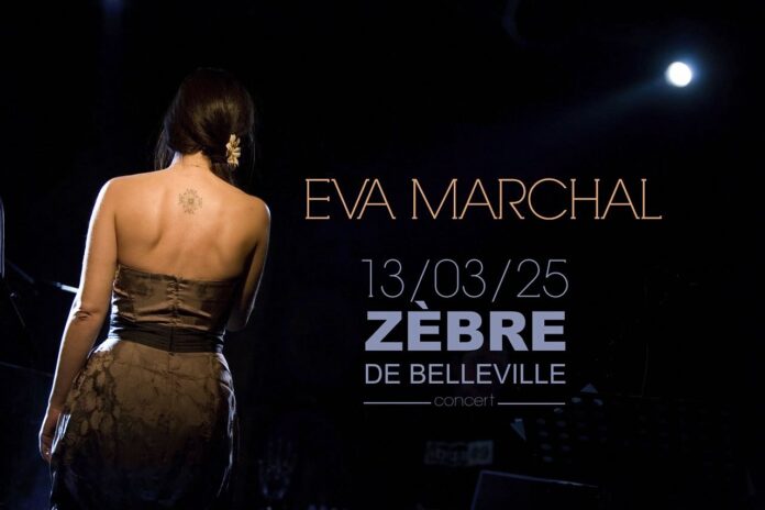 Eva Marchal en concert parisien au Zèbre de Belleville le 13/03/2025